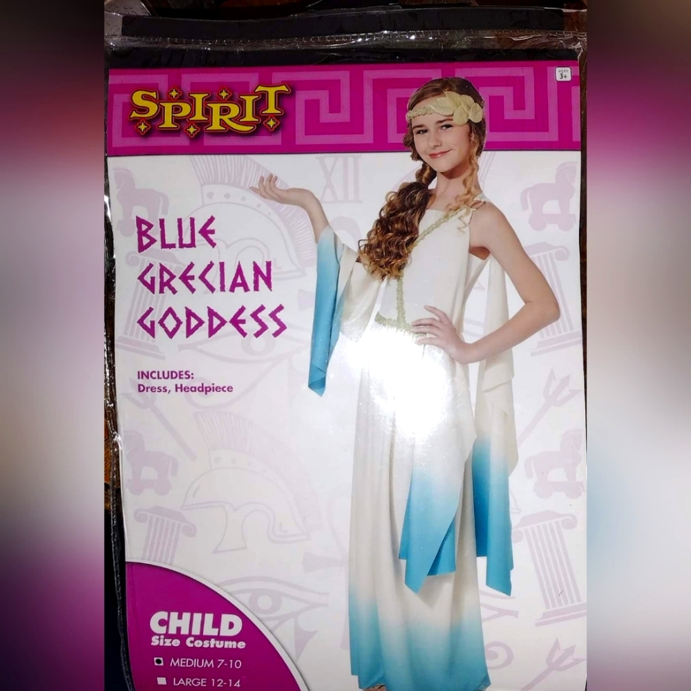 Girls Grecian Goddess Halloween Costume